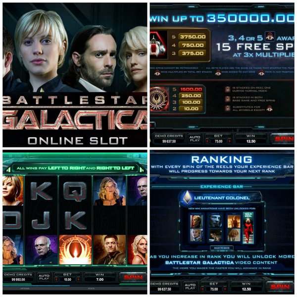 Игровой автомат battlestar-galactica - История загадочного города в космосе